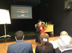 Professor Rey Shiratori's lecture at  «Hikari» Scientific Center 1