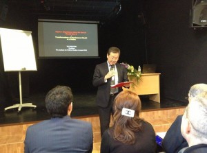 Professor Rey Shiratori's lecture at  «Hikari» Scientific Center 2