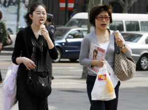 4. Walking and eating is seen as sloppy