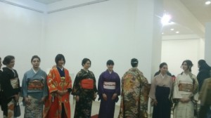 Exhibition of kimonos 20.03.2016