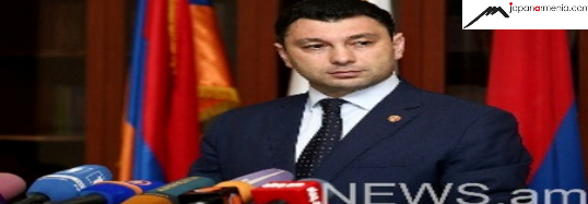 アルメニア議会代表団は日本に向けて出発