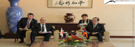 The Delegation Headed by Galust Sahakyan had a Meeting with the Mayor of Hiroshima