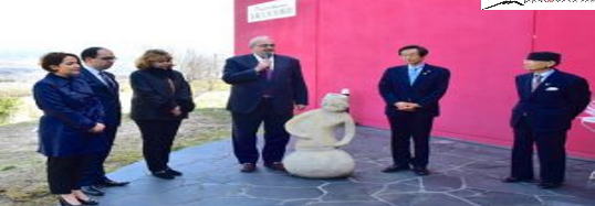Hripsime Simonyan’s “Armenuhi” statue unveiled in Japan’s Nirasaki