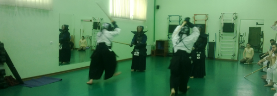 Kendo Training at Russian-Armenian (Slavonic) University on April 16, 2016  (video)