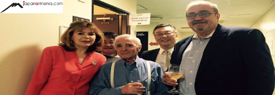 On June 16, 2016 there was held Charles Aznavour’s  Final Concert of Japan tour