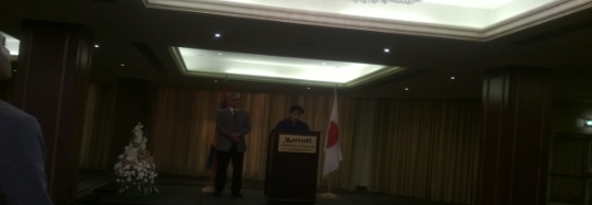 The Reception of Japan’s First  Resident  Ambassador  Eiji Taguchi in Armenia at 18.06.2015 (video)