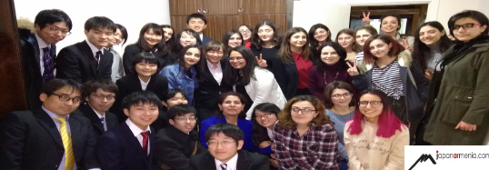 Visit of the Japanese Students to “IROHA” Center in February 2018 (Video)
